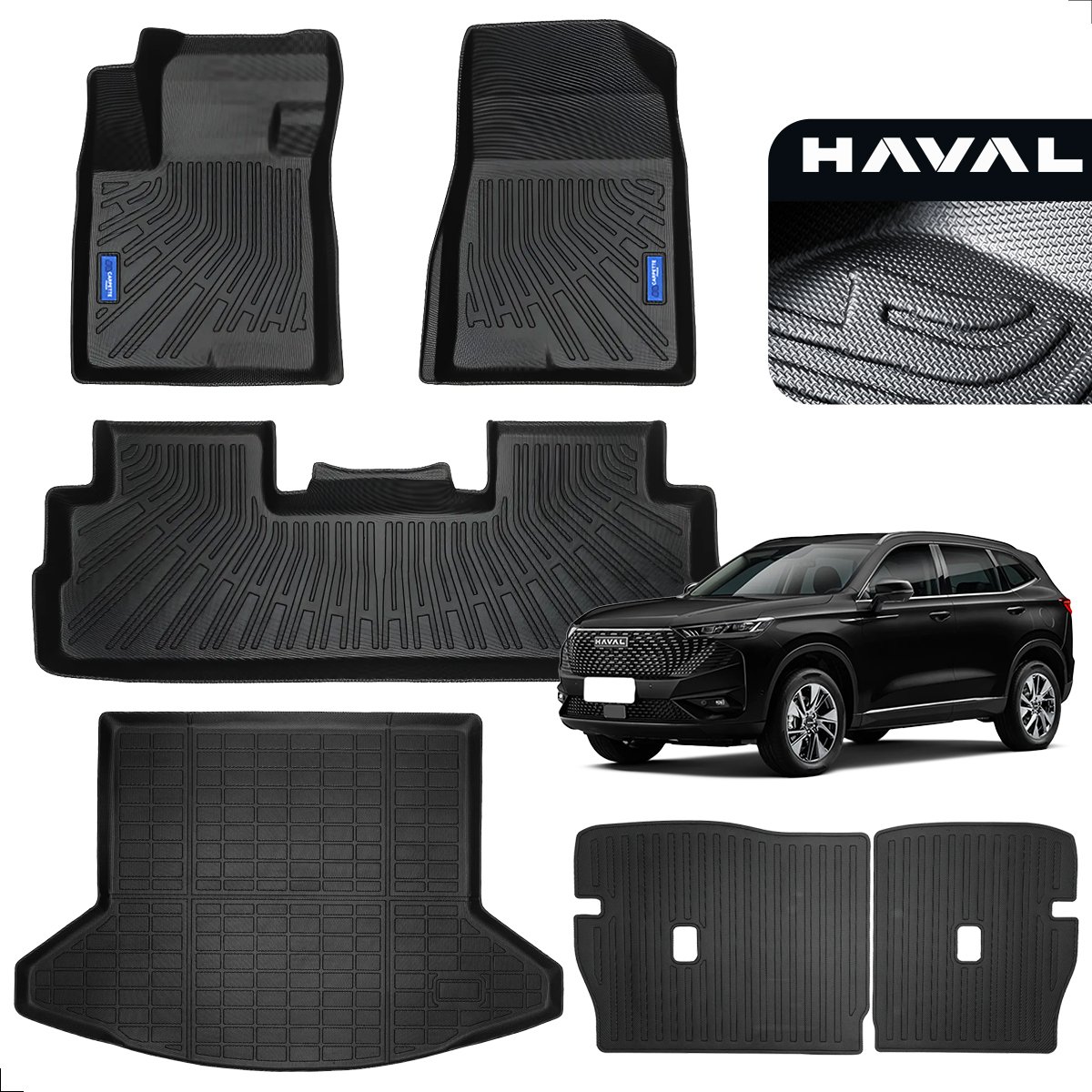 Kit tapete TPE GWM Haval H6 completo