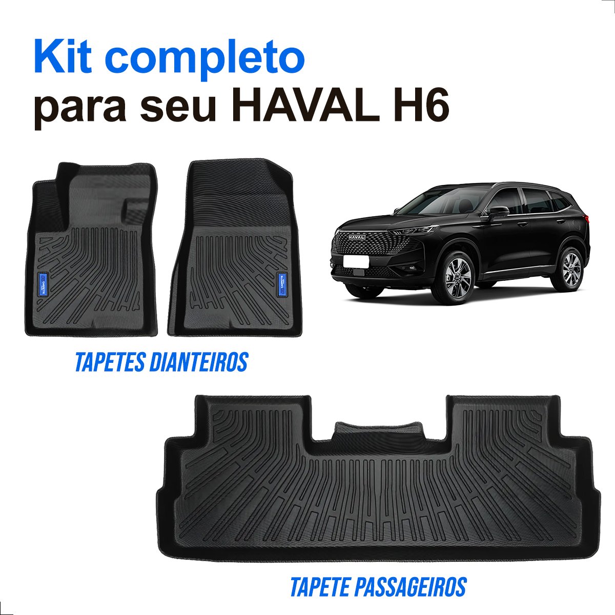 Kit tapete TPE GWM Haval H6 - Imagem 4