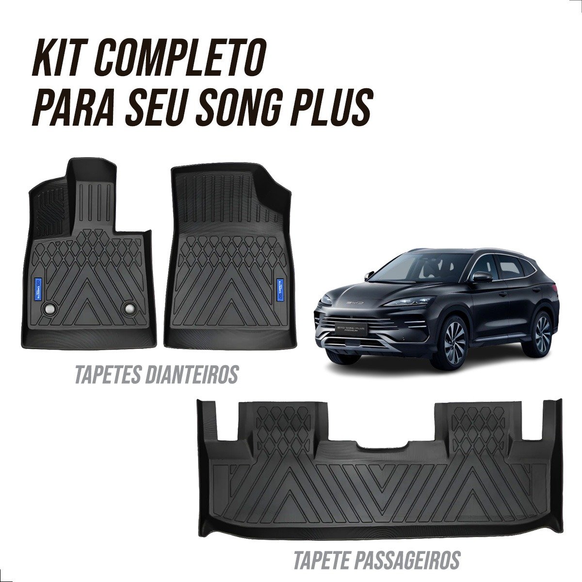 Kit tapete TPE BYD Song Plus - Imagem 2