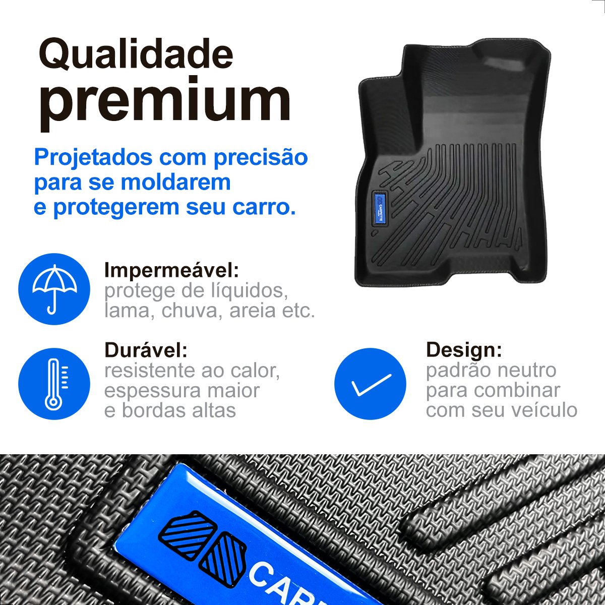 Kit tapete TPE Chery Tiggo 8 completo - Imagem 6