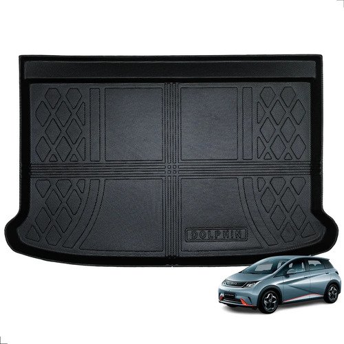 Tapete Porta Malas Byd Dolphin Tpe 3d Impermeável Carpette Preto