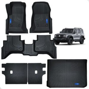 Kit Tapete Gwm Tank 300 Tpe 3d Impermeável Completo Carpette Preto