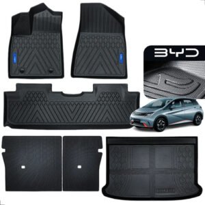 Kit Tapete Byd Dolphin Completo Tpe 3d Impermeável Carpette Preto