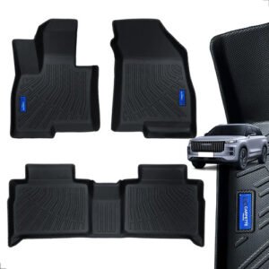 Kit Tapete Jaecoo 7 Completo Tpe 3d Impermeável Carpette Preto