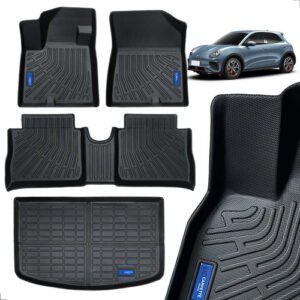 Kit Tapetes Ora 3 Gwm Completo Tpe 3d Impermeável Carpette Preto