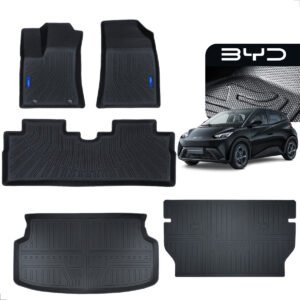 Kit Tapete Byd Dolphin Mini Completo Impermeável Carpette Preto