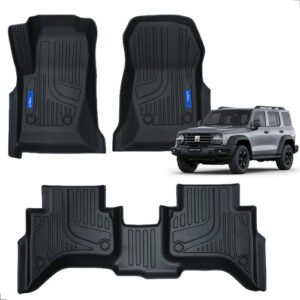 Kit Tapete Gwm Tank 300 Tpe 3d Impermeável Carpette Preto